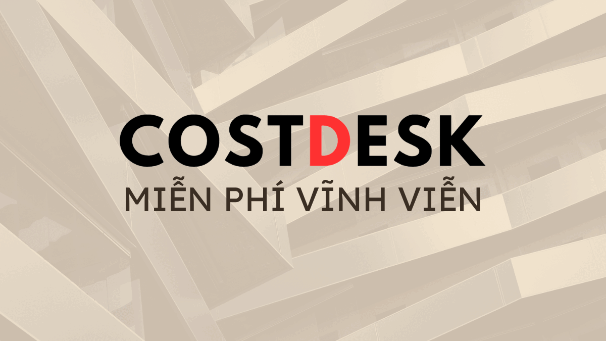 Gói miễn phí CostDesk: một người dùng làm được những gì