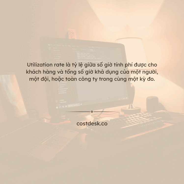 Utilization rate là gì và cách tính cho công ty dịch vụ